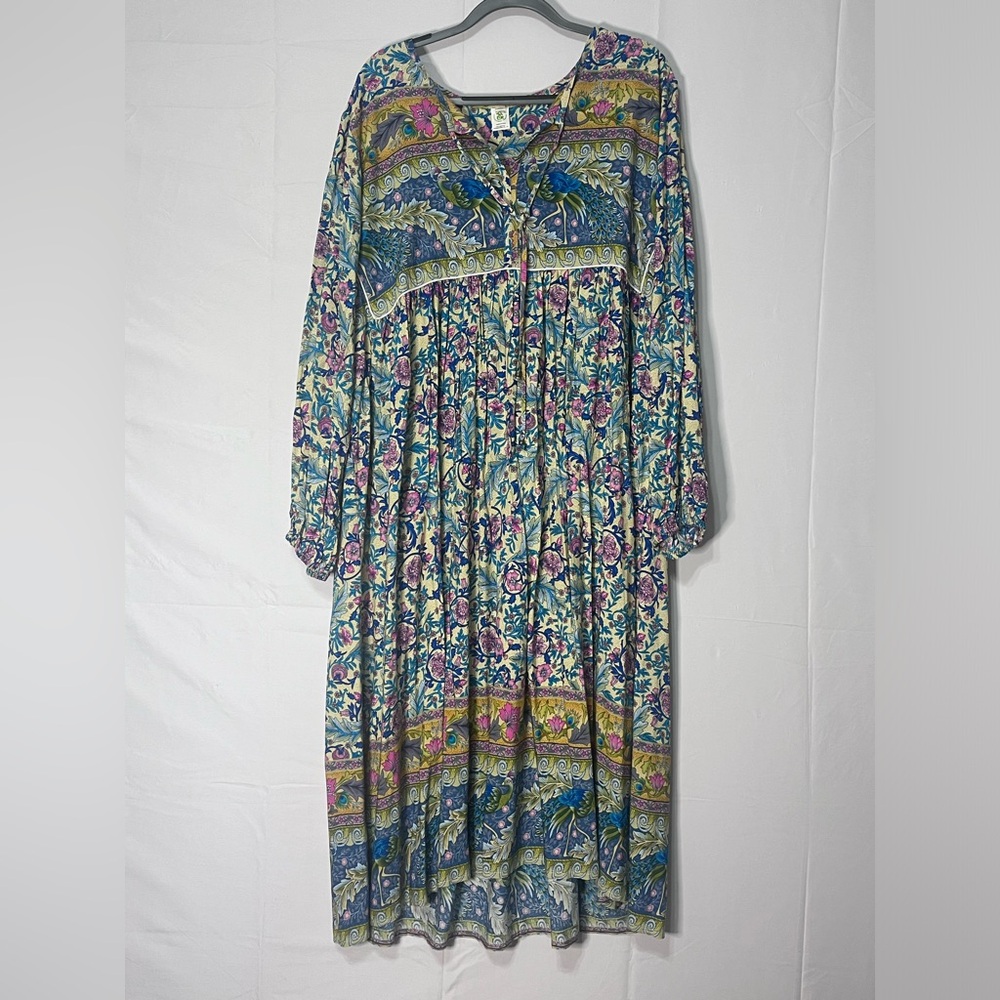 This And That Colorful Maxi Dress Size XXL (J)